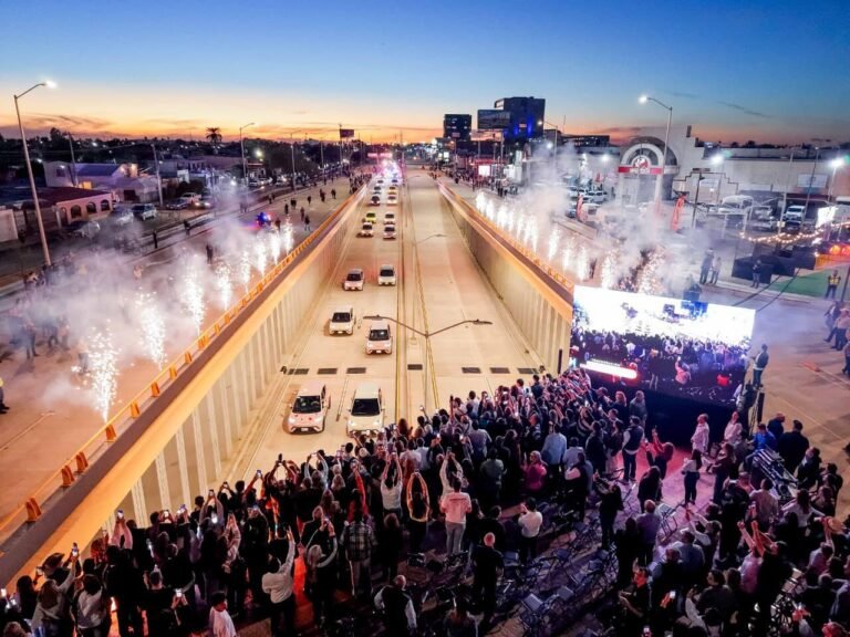 Nuevo paso a desnivel traza el futuro de Hermosillo: Toño Astiazarán