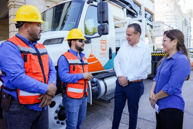 Hermosillo supera 600 mdp en equipamiento para servicios públicos y alumbrado
